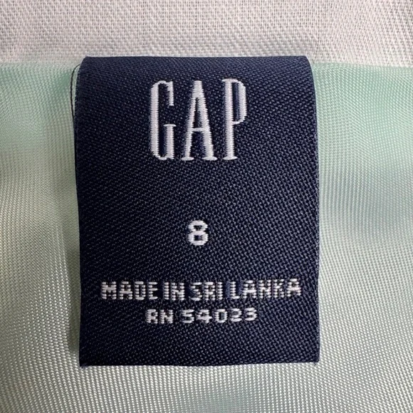 NEW Gap A-Line Skirt Womens 8 Wool Blend Tweed Velvet Trim Flounce Hem Lined Y2K - Picture 3 of 10